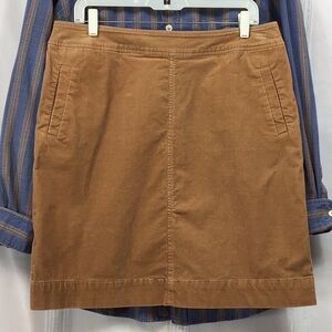 Talbots Brown Pencil Skirt